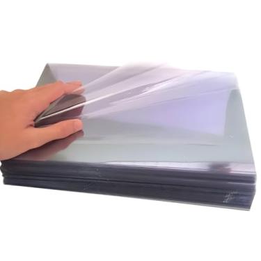 Imagem de 10 Folhas Acetato Transparente 0,20mm Tamanho A4