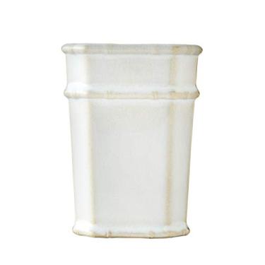 Imagem de SKL Home Copo de treliça de bambu Vern Yip, branco