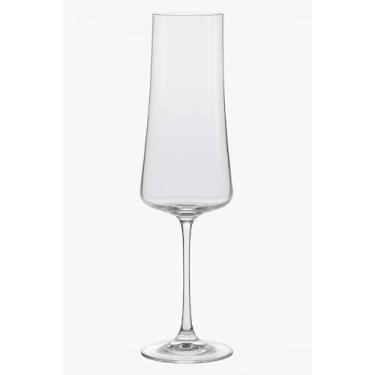Imagem de Taça de Cristal para Champanhe 210ml – Elegante e Premium, Ideal para Festas e Jantares Especiais em Casa (1 Unidade)