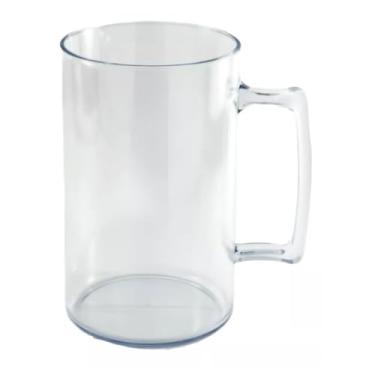 Imagem de Caneca De Chopp Acrílico Cristal 500 Ml - 50 Unidades