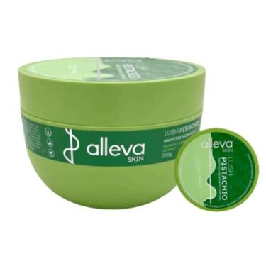Imagem de Manteiga Corporal Hidratante Alleva 200G - Lush Pistachio