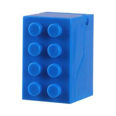 Imagem de Suporte De Escova De Dente Infantil De Parede Com Blocos De Montar, Se