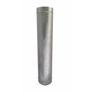 Imagem de Duto galvanizado para chaminé de 115 mm de diâmetro - Galvocalhas