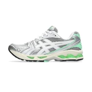 Imagem de ASICS Tênis esportivo unissex Gel-Kayano 14, Branco/mentol, 11 Women/9.5 Men