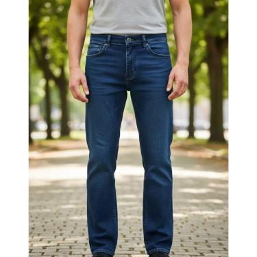 Imagem de Calça Jeans Masc Elastano Reta EcoFriendly Vilejack VMCR0053-Masculino