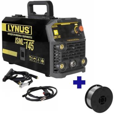 Imagem de Inversora de solda Multiprocesso 120A ISML-145 + Arame mig 0,8mm 900g 