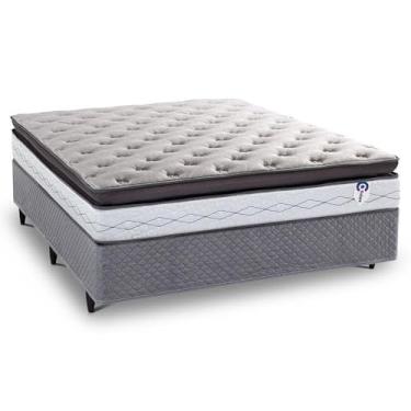 Imagem de Cama Box Queen Desmontável Herval Adapt, Molas Ensacadas, 73x158x198 cm