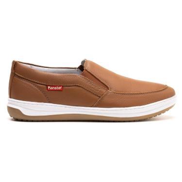 Imagem de Sapatênis Masculino Ranster Slip On em Couro Legítimo Artesanal Confortável com Palmilha em Gel-Masculino