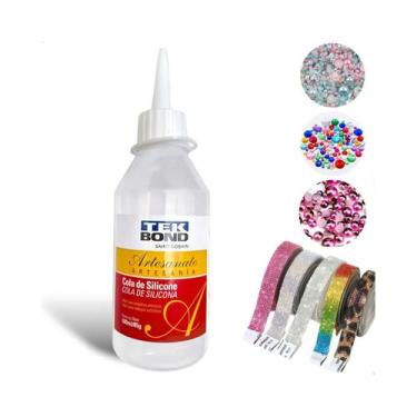 Imagem de Cola De Silicone Líquida Tekbond Para Artesanato 100 ML - BRW