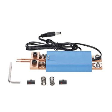 Imagem de Acessório de Gatilho Automático para Caneta Solda por Ponto Integrada Máquina Bateria 18650 com Cobre Espesso Molas Duplas Limite Integrado Operação Uma Mão Radiação Calor Fina Grip Confortável Longa