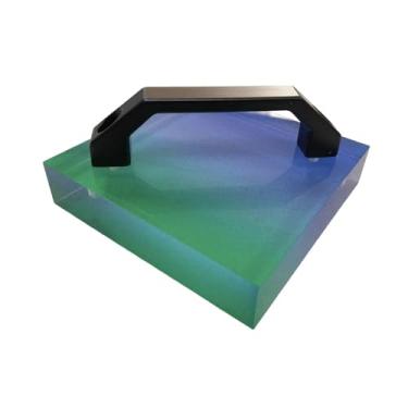 Imagem de oshhni de resfriamento com alça, suprimentos para prensa térmica, ferramenta ergonômica e confortável para sublimação e papel sublimático.