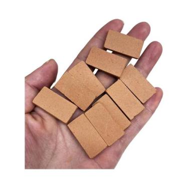 Imagem de Conjunto De Blocos De Telhas Miniatura Vermelhas E Cinzas Para Modelag