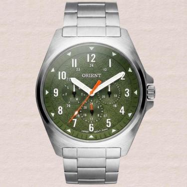 Imagem de Relógio Orient Masculino Analógico Prata MBSSM086 E2SX