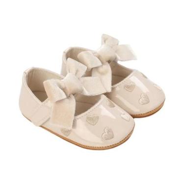 Imagem de Sapatos Princesa Apricot Para Meninas Recém-Nascidas De 0 a 1 Ano, Sap