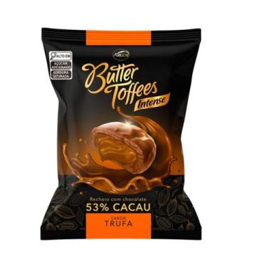 Imagem de Balas Butter Toffees 53% Cacau Trufa Arcor 90g