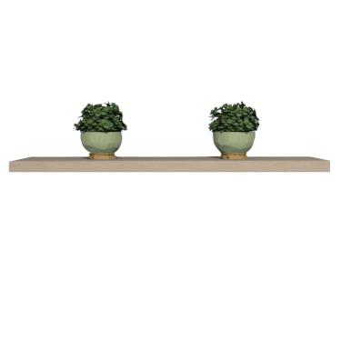 Imagem de Prateleira Reta Decorativa 60x15 MDF com Suporte Invisível PlanCasa