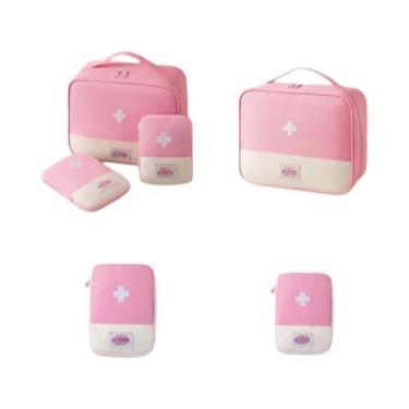 Imagem de Kit De Primeiros Socorros Médico Portátil Organizador 3 Peças Para Cam