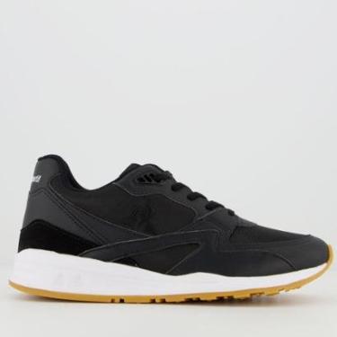 Imagem de Tênis Le Coq Sportif R800 Preto e Branco-Masculino