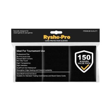 Imagem de 150PCS Protetores De Cartas Ryshepro Premium Para MTG TCG YuGiOh Baseb
