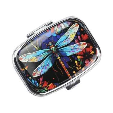 Imagem de Organizador De Joias E Remédios Colorido Para Viagem, Pequeno Porta-Pí