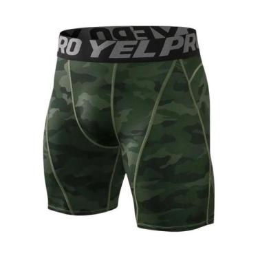 Imagem de Shorts De Compressão Masculinos De Secagem Rápida E Respiráveis Para C