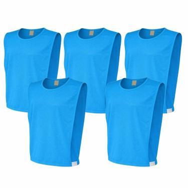 Imagem de Kit Colete De 5 Peças Treino Liso Futebol Trb Adulto Único-Masculino