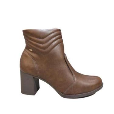 Imagem de Bota Dakota D2721 Feminina Cano Curto Salto Bloco-Feminino