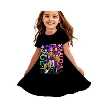 Imagem de Vestido Casual De Praia Para Meninas, Estilo Kpop, Caçadoras De Demôni