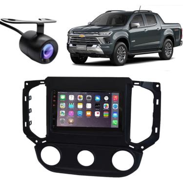 Imagem de Central Multimídia Automotiva 2 Din Mp5 Gm S10 7 TFT Digital Touch Screen com Bluetooth, Câmera de Ré Universal