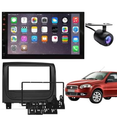 Imagem de Central Multimídia Automotiva 2 DIN MP5 Player 7 Polegadas Bluetooth com Câmera de Ré e...