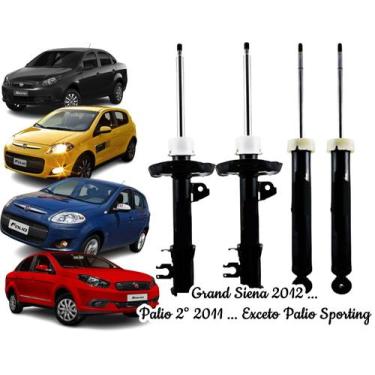 Imagem de Amortecedor Dianteiro Traseiro Grand Siena 2012 em diante Palio 2011 á