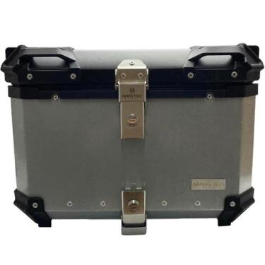 Imagem de Bau Moto Bauleto Universal 55l Traseiro Para 1 Capacete - Navetec, Pra