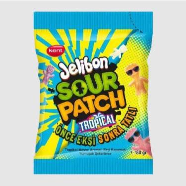 Imagem de Bala sour patch sabores importada sabores:bala sour patch tropical 80g