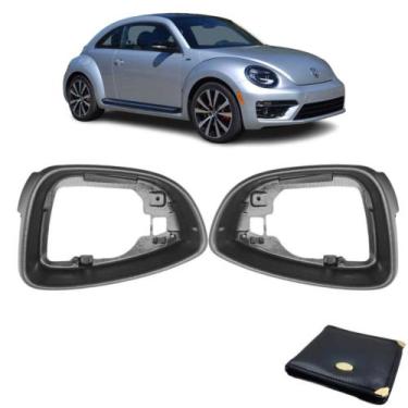 Imagem de Par Moldura Aro Interno Espelho Retrovisor New Beetle 2011 Á 2015 - Tu