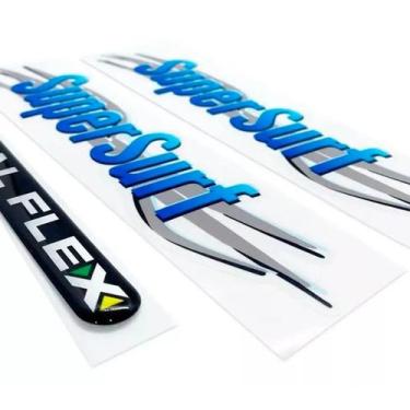 Imagem de Par Adesivos Super Surf Parati 2003 2004 A 2008 total Flex - Resitank