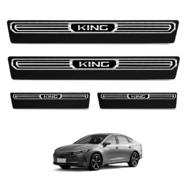 Imagem de Kit Soleiras Elegance NP Protetor Premium KIng 2024 a 2025 - NP ADESIV