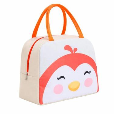 Imagem de Bolsa Térmica Infantil para Lanche Escolar com Isolamento Térmico e Al