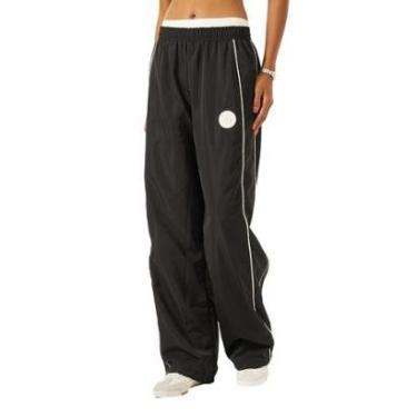 Imagem de Calça Colcci Nylon Comfort Cós Elástico Preta Feminina-Feminino