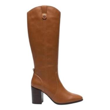 Imagem de Bota Couro Montaria Caramelo Cano Longo Bottero Inverno Noite-Feminino