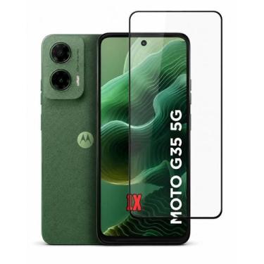 Imagem de Película de Vidro 3D Premium Compatível com Motorola G35 / G36 / G75 /