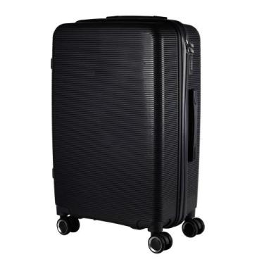 Imagem de Mala De Bordo 10kg ANAC Polipropileno Rodas 360 Cadeado Senha Anti Fur