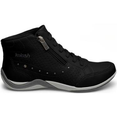 Imagem de Tênis Casual Feminino Kolosh Bota Calce Fácil Ziper-Feminino