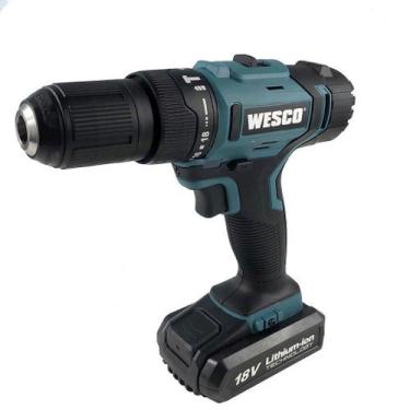Imagem de Parafusadeira e Furadeira 2 baterias 18v com Impacto Wesco WS2937K2 * 