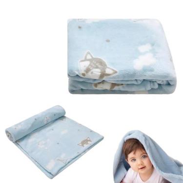 Imagem de Cobertor Infantil Antialérgico Bebê Manta Menino Menina - LIZ BABY TOY