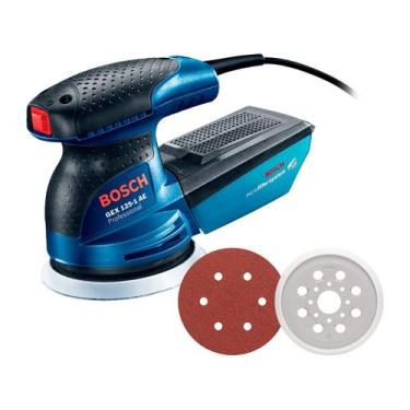 Imagem de Lixadeira Orbital Bosch Gex125 127V, 110V