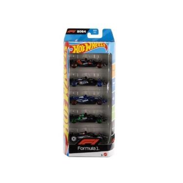 Imagem de Hot Wheels Pack 5 Carrinhos Formula 1 - 1806