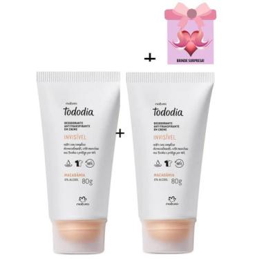 Imagem de Kit c/2 Desodorante em Creme Macadâmia 80 g Natura + Brinde