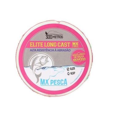 Imagem de Linha mx pesca elite rosa 0,35m 300mt