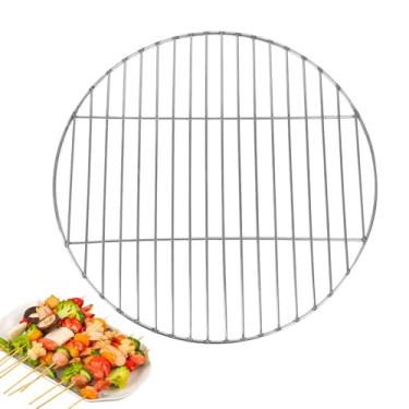 Imagem de Grelha – Grelha para churrasco, prateleira portátil , bandeja de cozimento de aço inoxidável para atividades ao ar livre no quintal, acampamento, praia, jardim, atividades ao ar livre