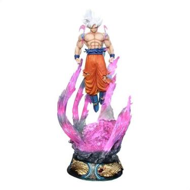 Imagem de Boneco Goku Ultra Instinto Dragon Ball Z Son Anime 25Cm Pvc - Pool, Pa